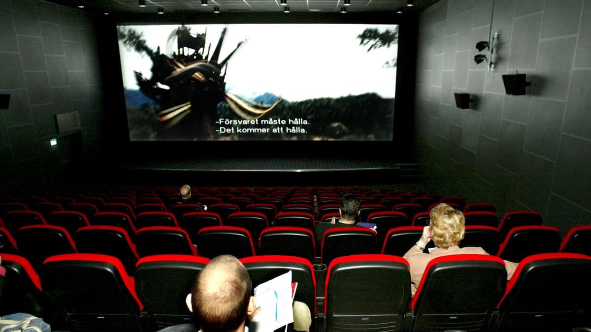 Swedes are the strictest in the world against cinema talkers