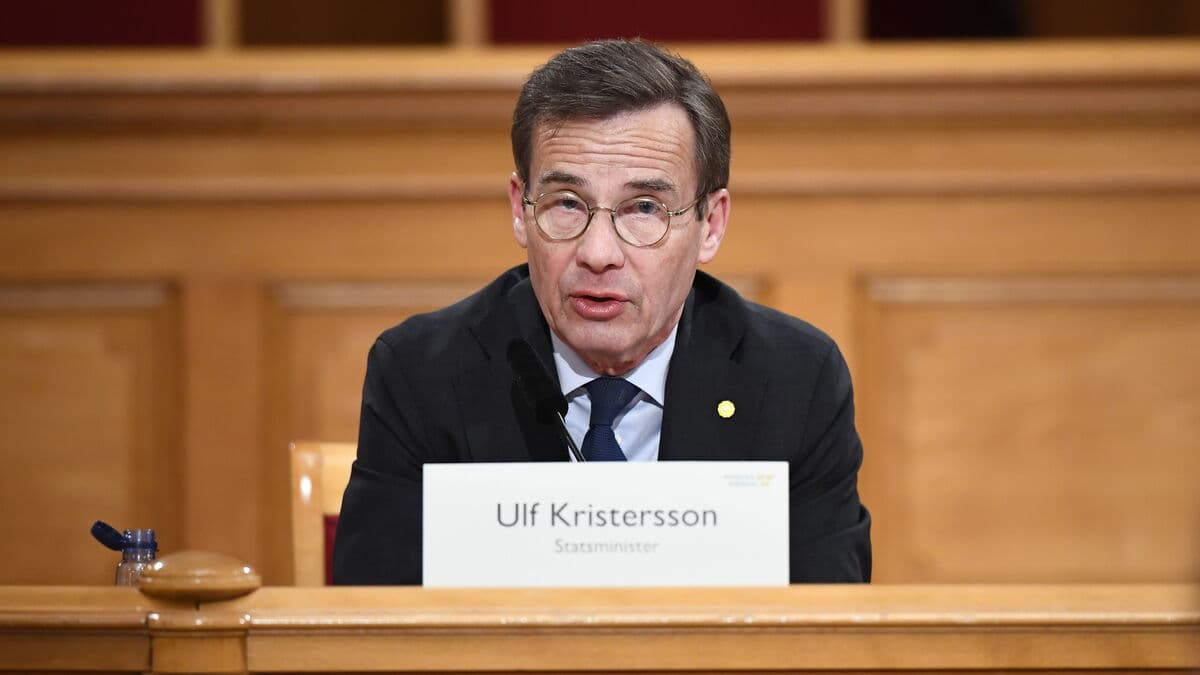 We are denied the right to question Prime Minister Ulf Kristersson