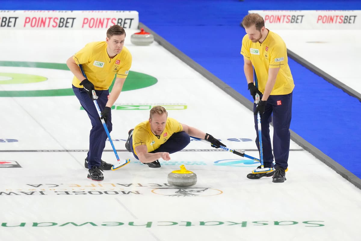 Sweden's Curling Team Secures Third Straight Win at World Championship
