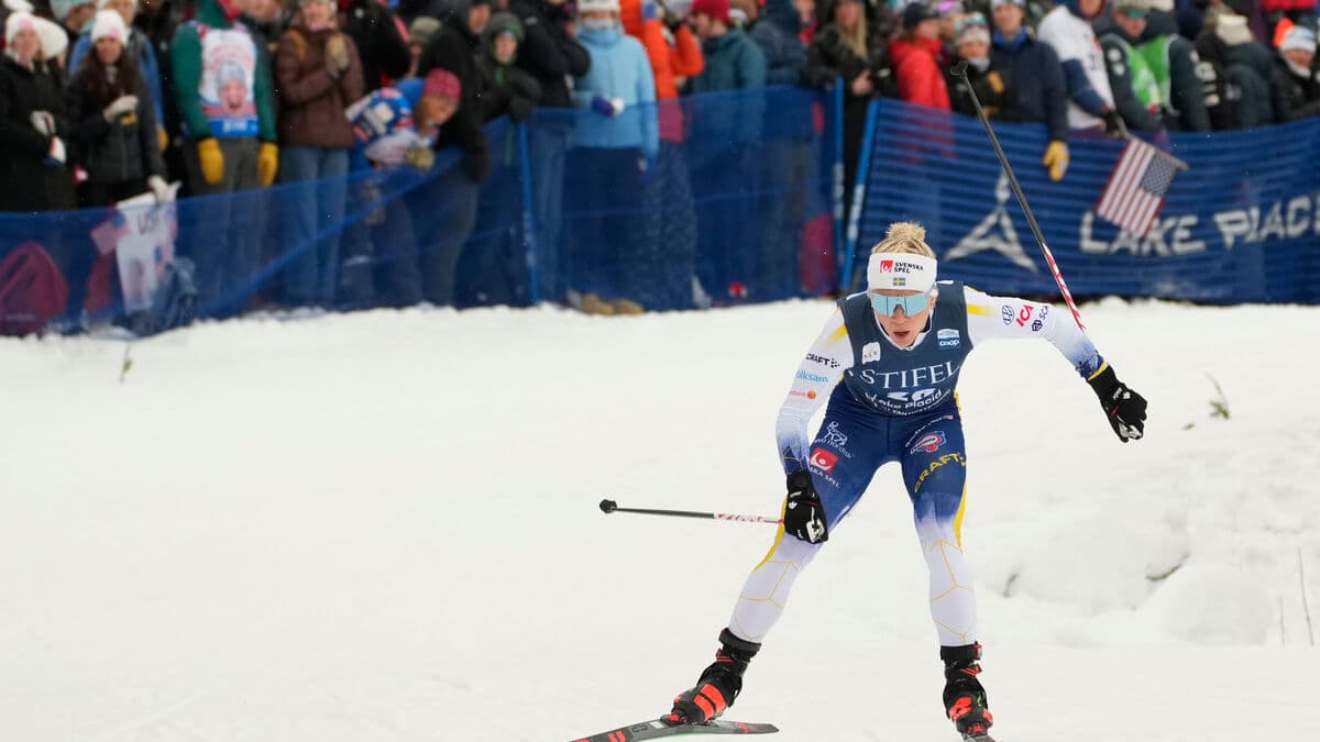 Swedish double victory in Jessie Diggins' last race