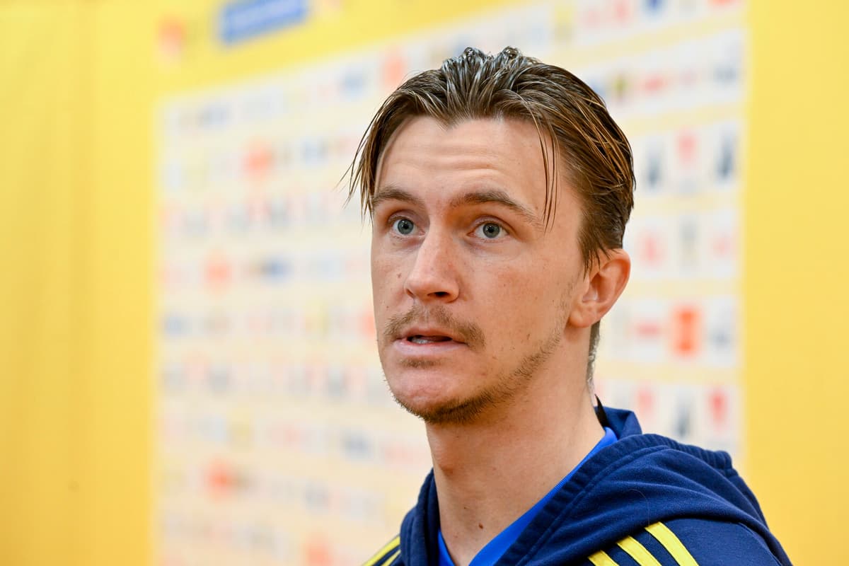 Kristoffer Olsson trains with Division 2 club