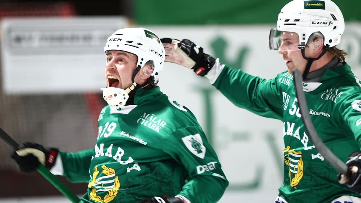 Hammarby came from 2-0 down to beat Västerås 5-4 on New Year's Eve