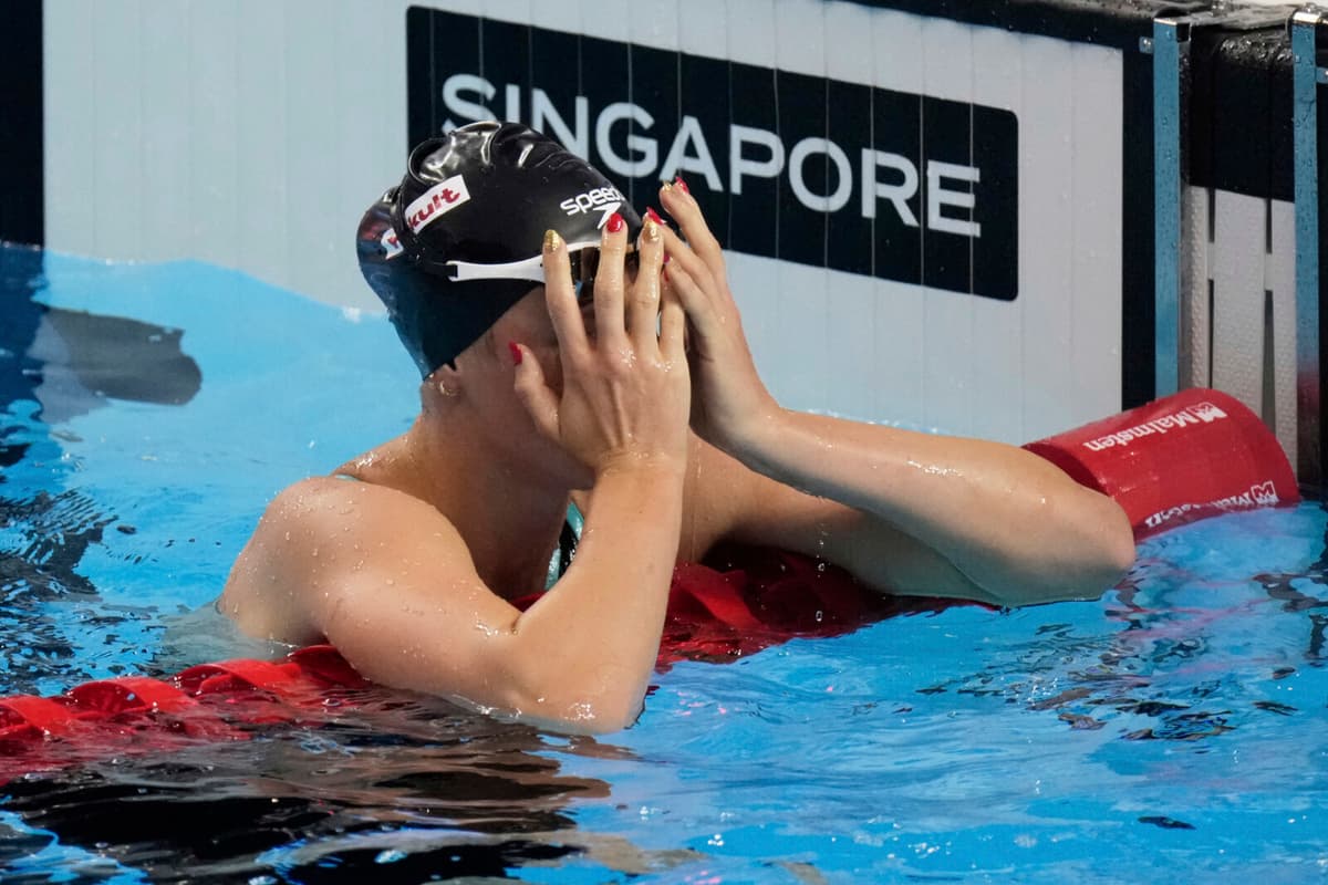 Summer McIntosh Frustrated After Narrowly Missing World Record