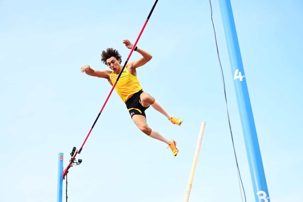 Duplantis Sets New Pole Vault World Record at Stockholm Diamond League