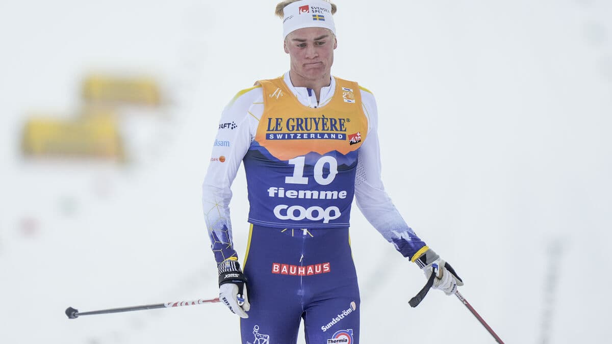 Hanna Lodin on the podium, Myhlback far from the lead