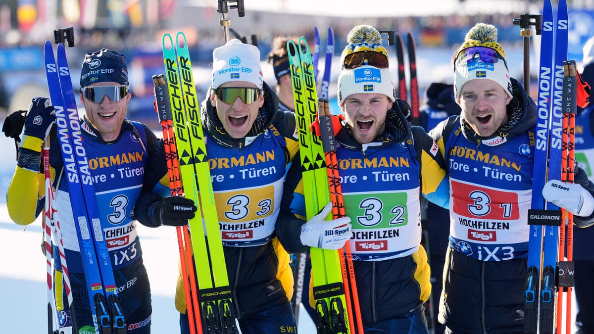 Sweden made it to the podium: "A great fight"