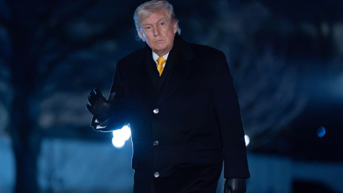 Trump says he does not support Israel's occupation of the West Bank