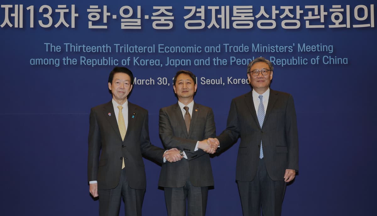 South Korea, China, Japan Collaborate to Boost Free Trade