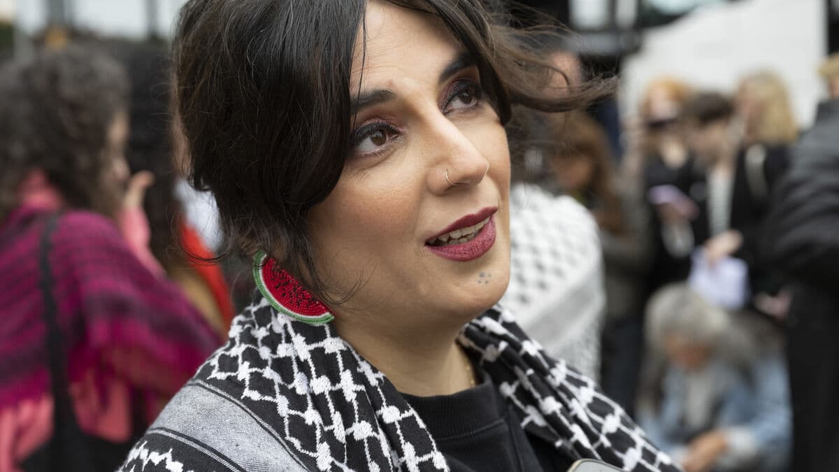 Activists Used Their Own Posters at Gothenburg Book Fair Manifestation