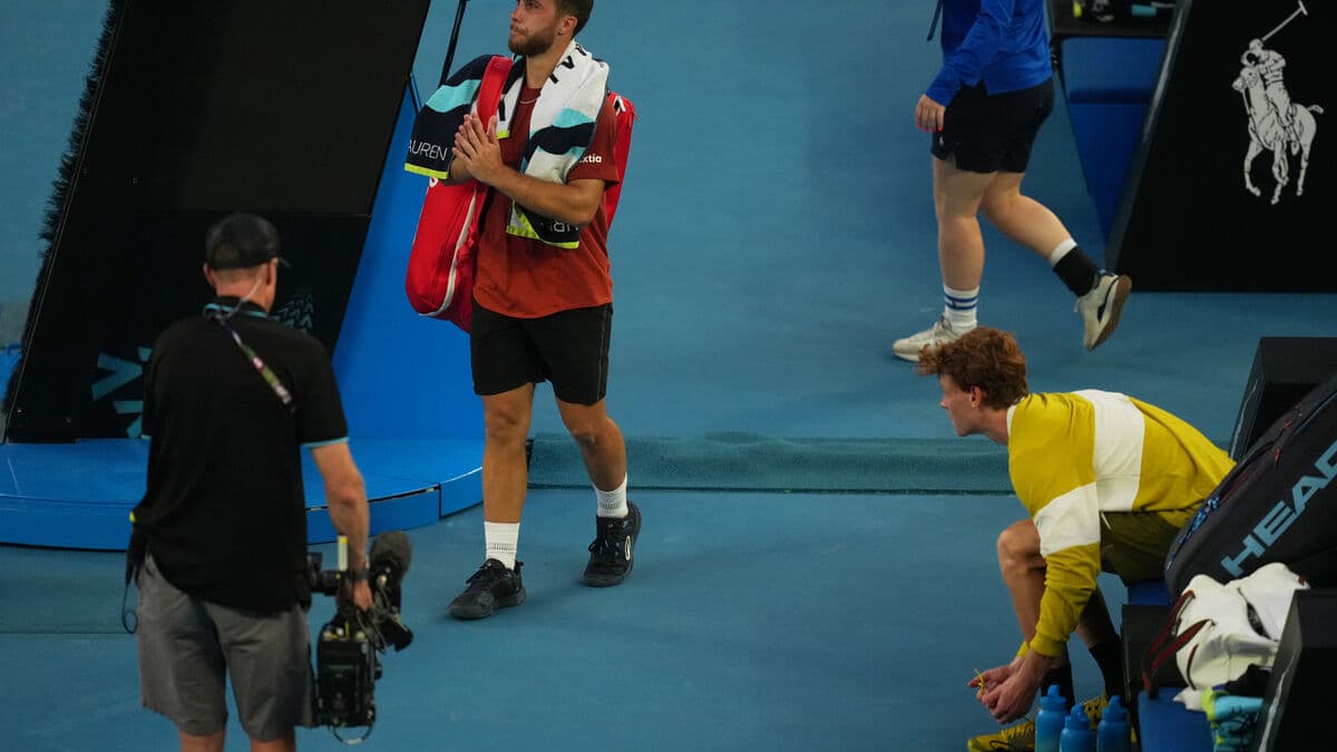 Opponent in tears as Jannik Sinner says not the way you want to win