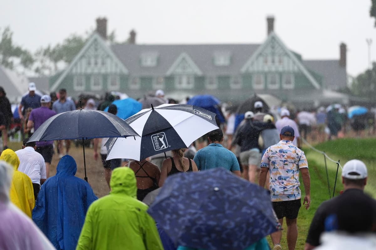 Rain Halts US Open Golf Final Round with Burns Leading