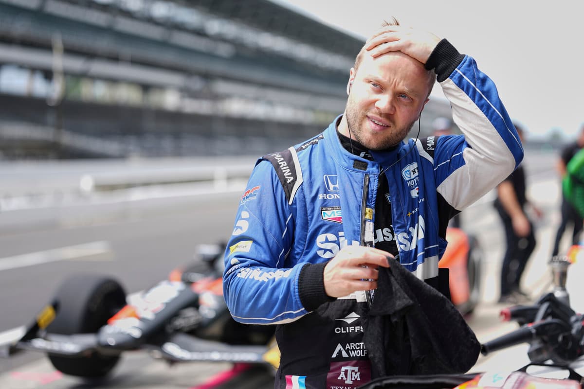 Felix Rosenqvist Hospitalized After Detroit GP Crash