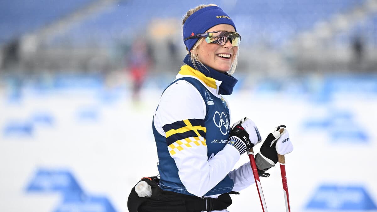 They will race the women's Olympic skiathlon for Sweden