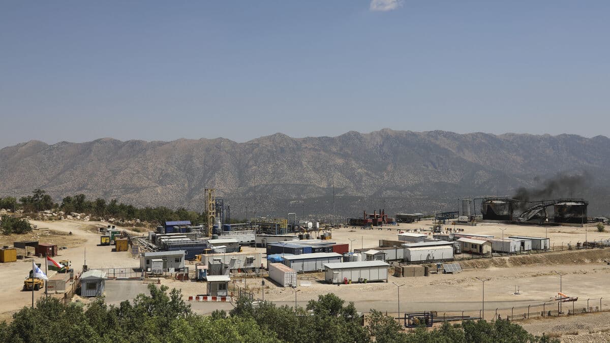 Drones hit airport and oil facilities in southern Iraq