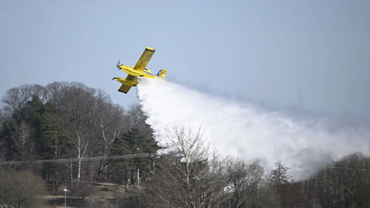 Continued high risk of grass fires in Sweden