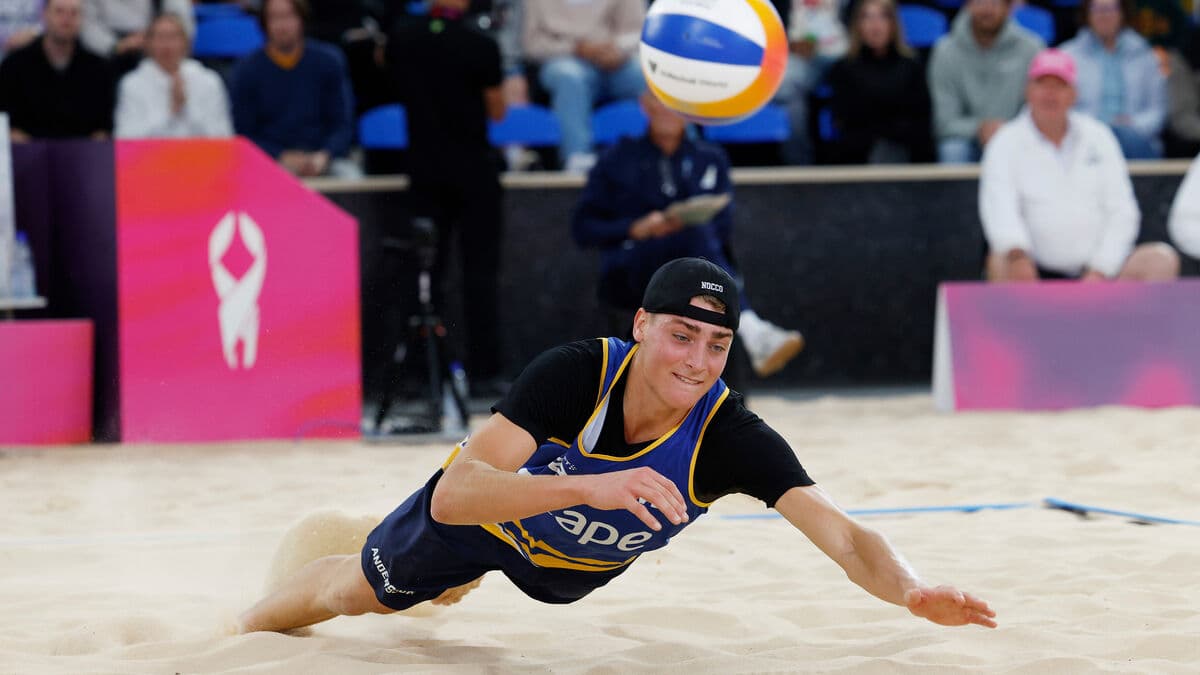 After the silver medal in beach volleyball: "Very sour"