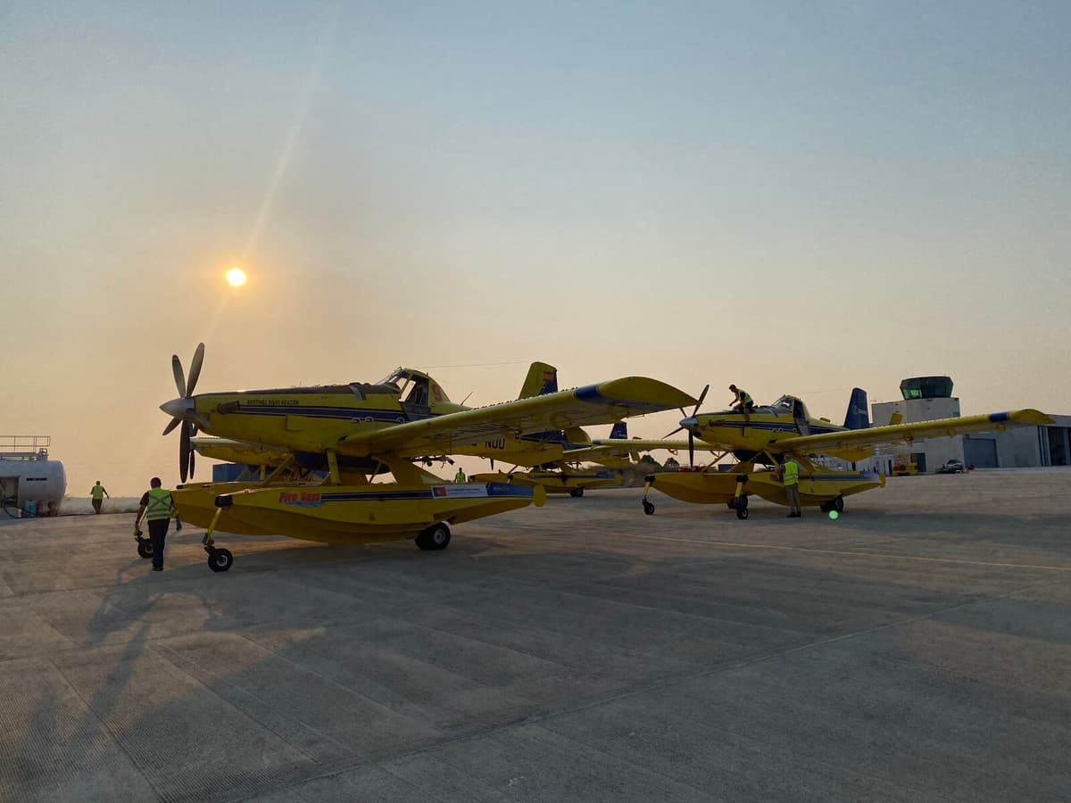 Swedish Firefighting Team Aids in Battling Europe's Massive Wildfires