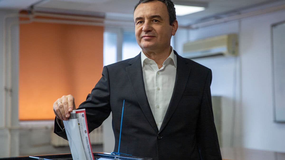 Prime Minister Albin Kurti wins snap parliamentary election in Kosovo