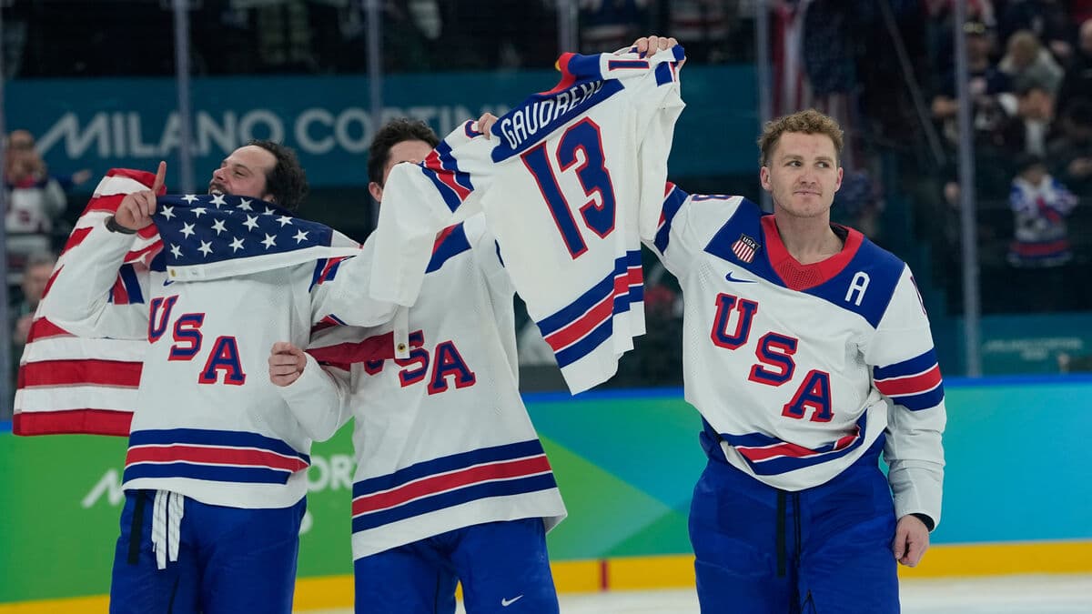 U.S. tribute to late Johnny Gaudreau after Olympic gold, he should have been on the team