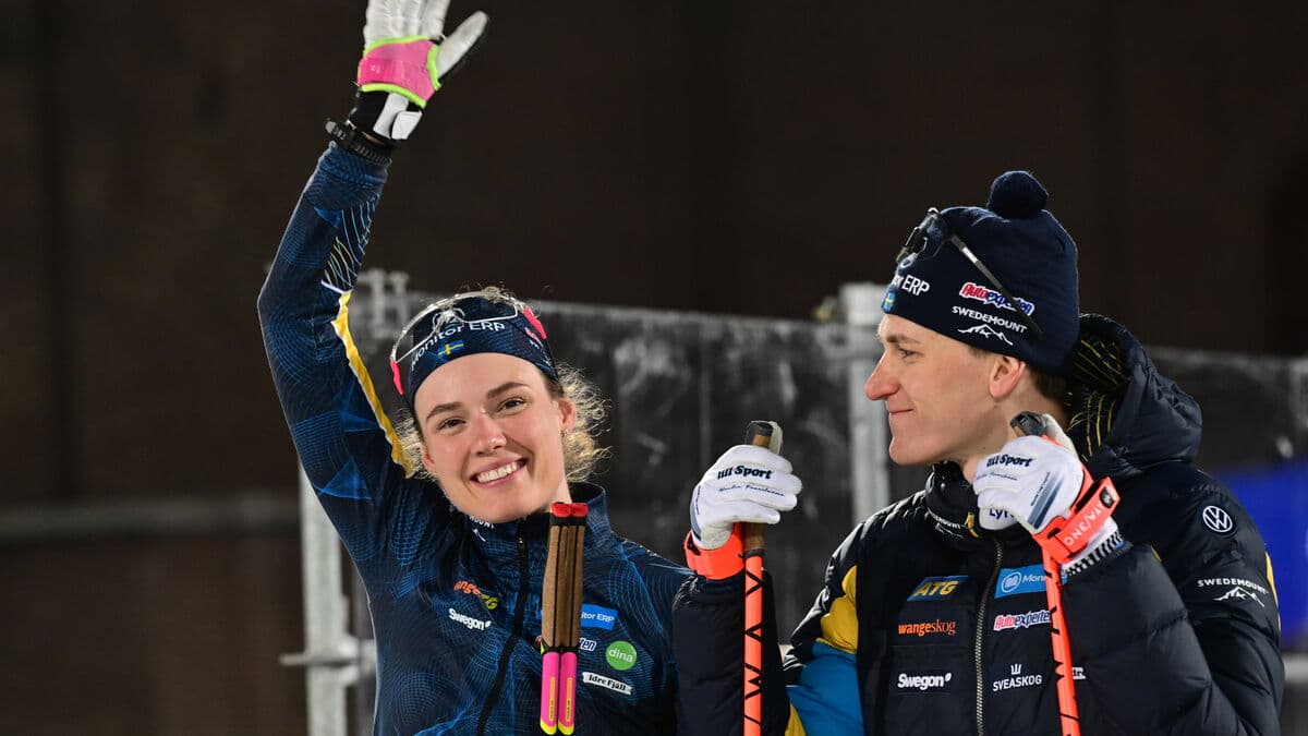 Star biathlon couple's choice: Skipping Swedish Christmas celebrations