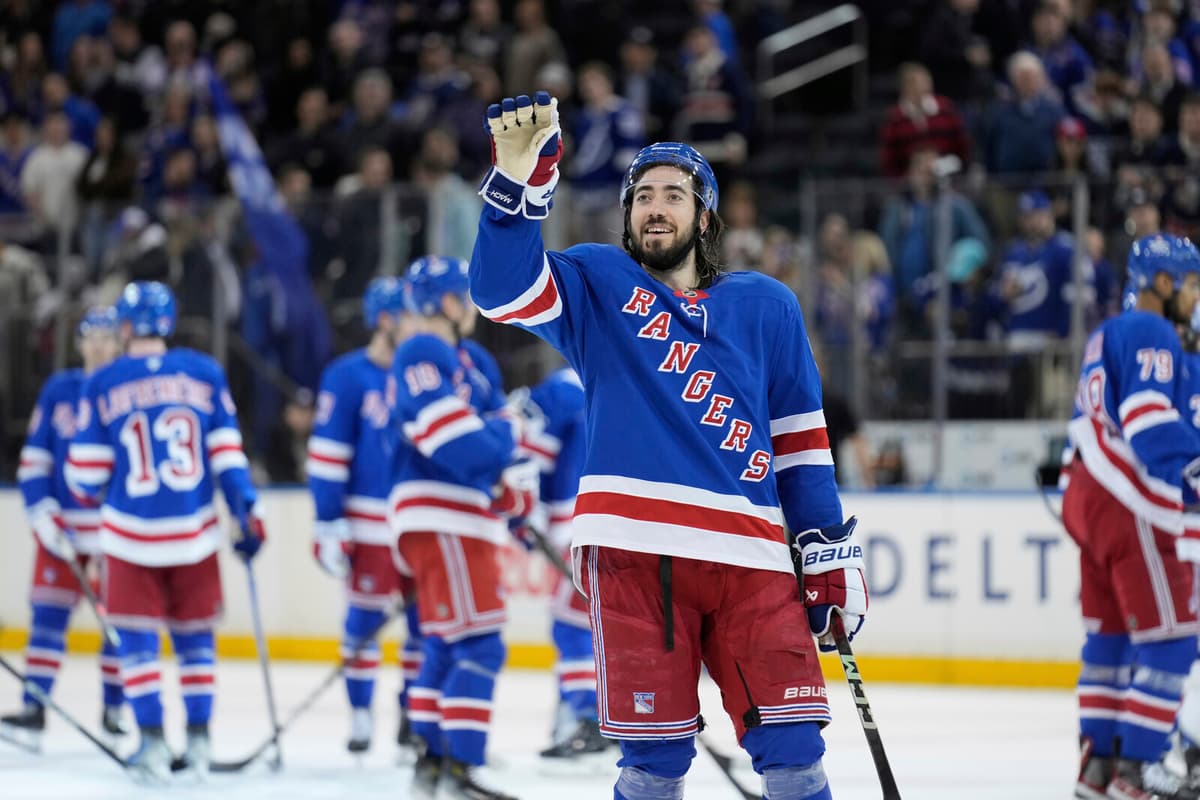 Rangers End Season with 4-0 Victory Over Lightning