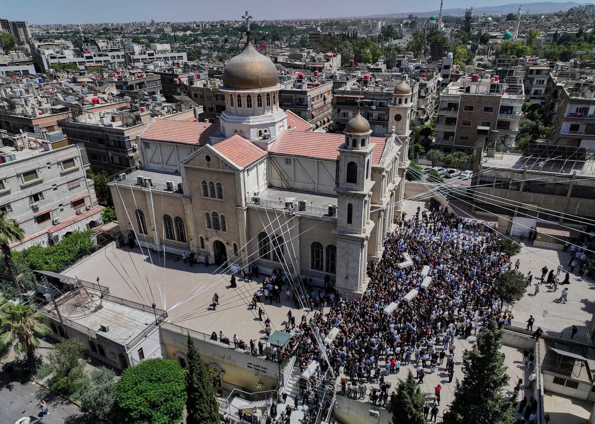 IS Claims Responsibility for Damascus Church Attack