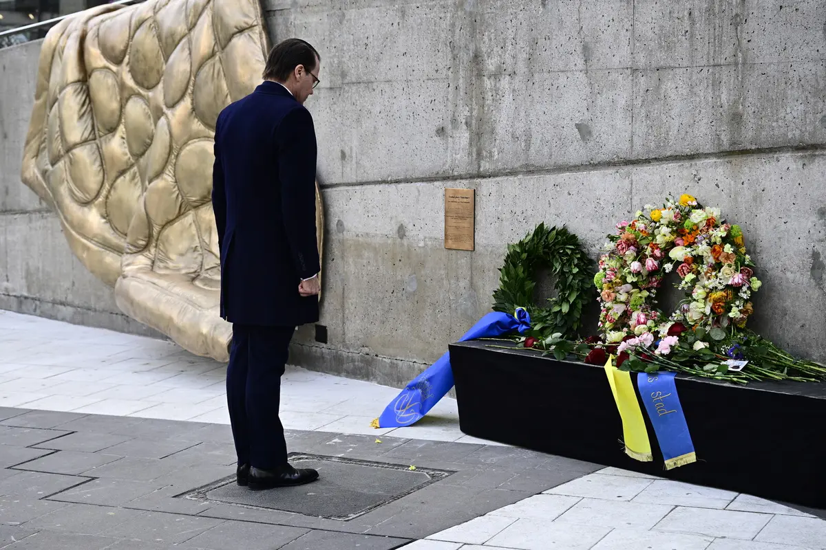 Stockholm Unveils Warm Memorial for Drottninggatan Attack Victims