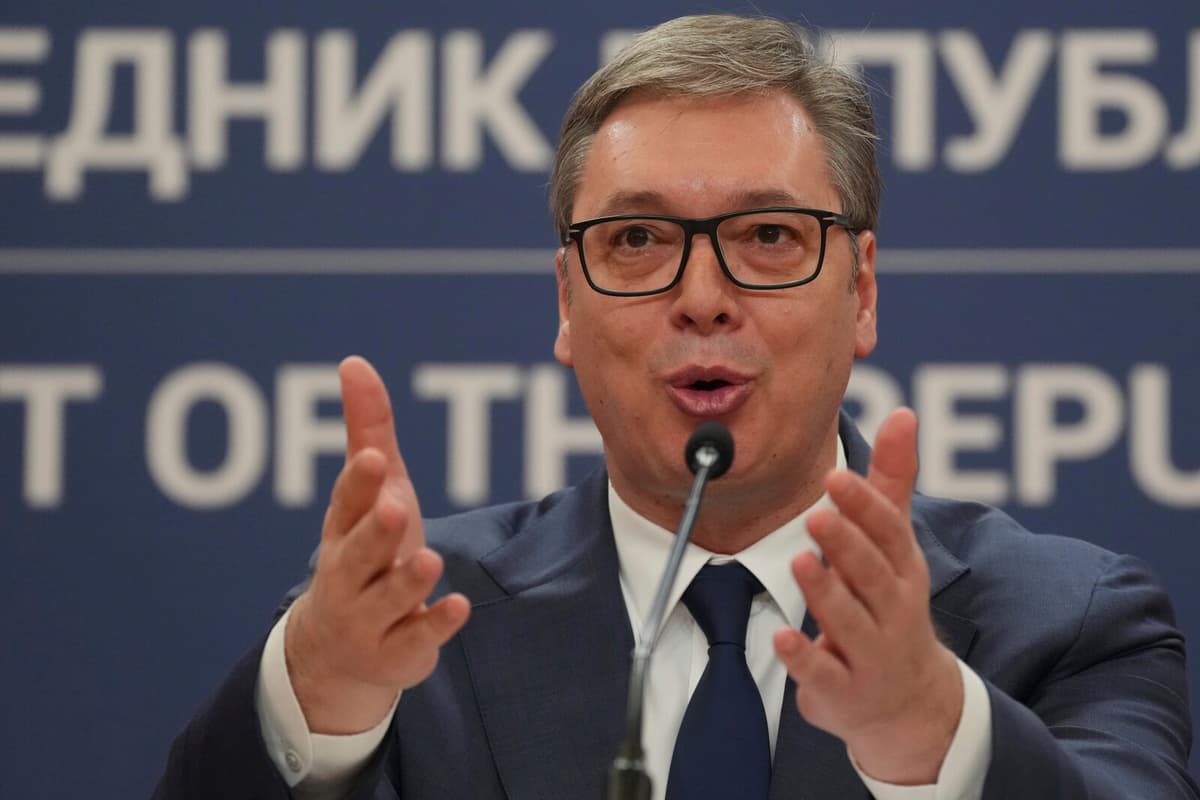 Serbian President Vucic Returns Home After Health Scare in USA