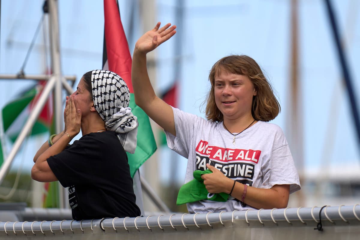 Greta Thunberg Steps Down from Gaza Flotilla Steering Group