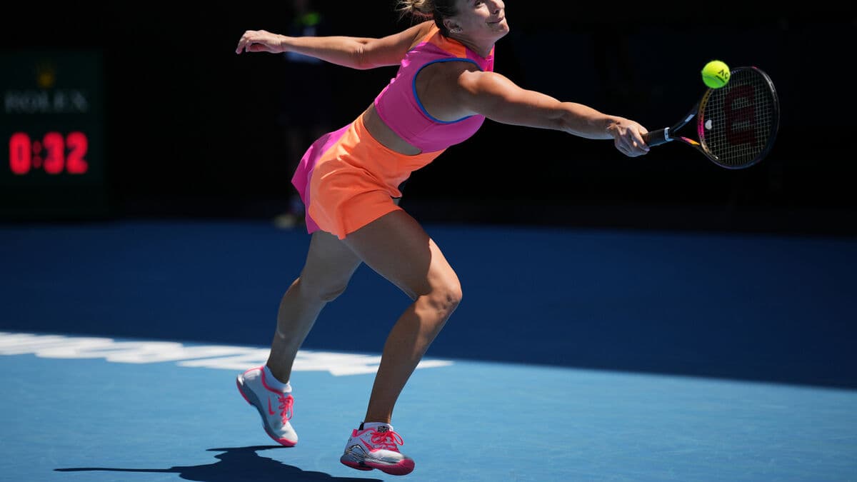 World number one Aryna Sabalenka advances with straight-sets win