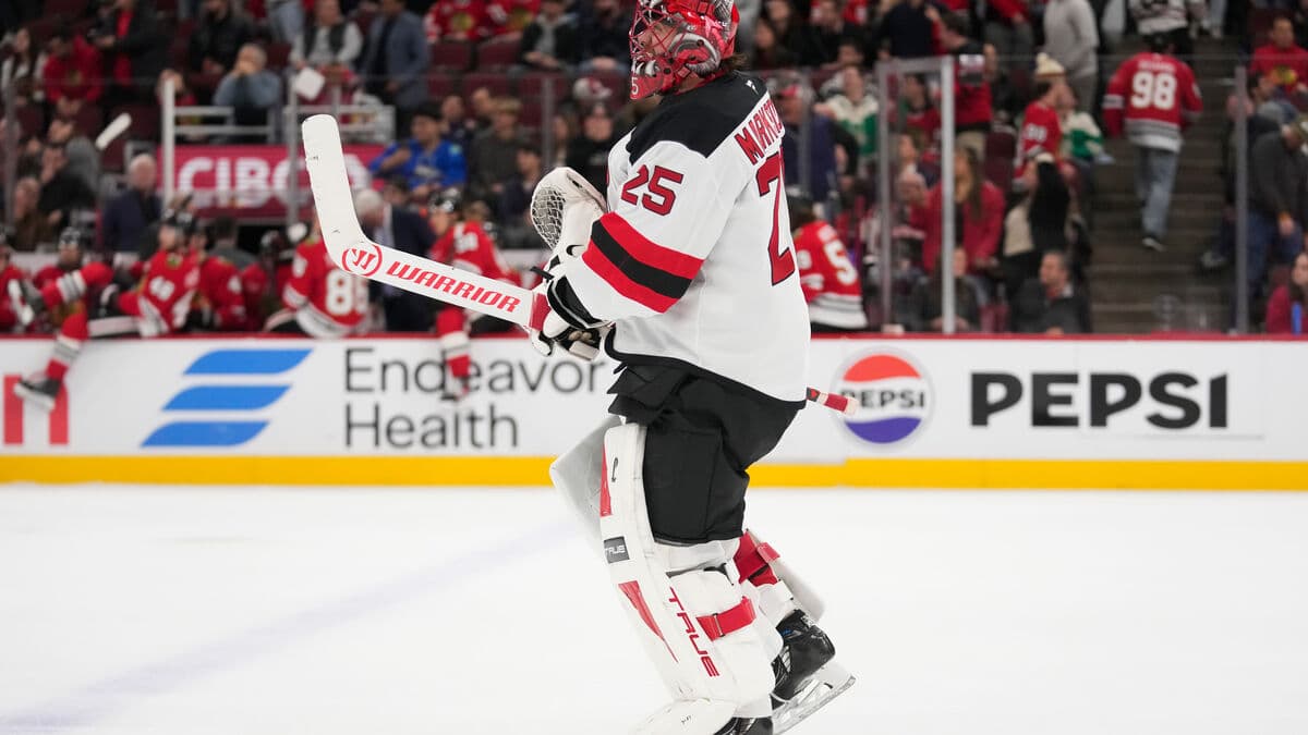 Markström behind the winning goal