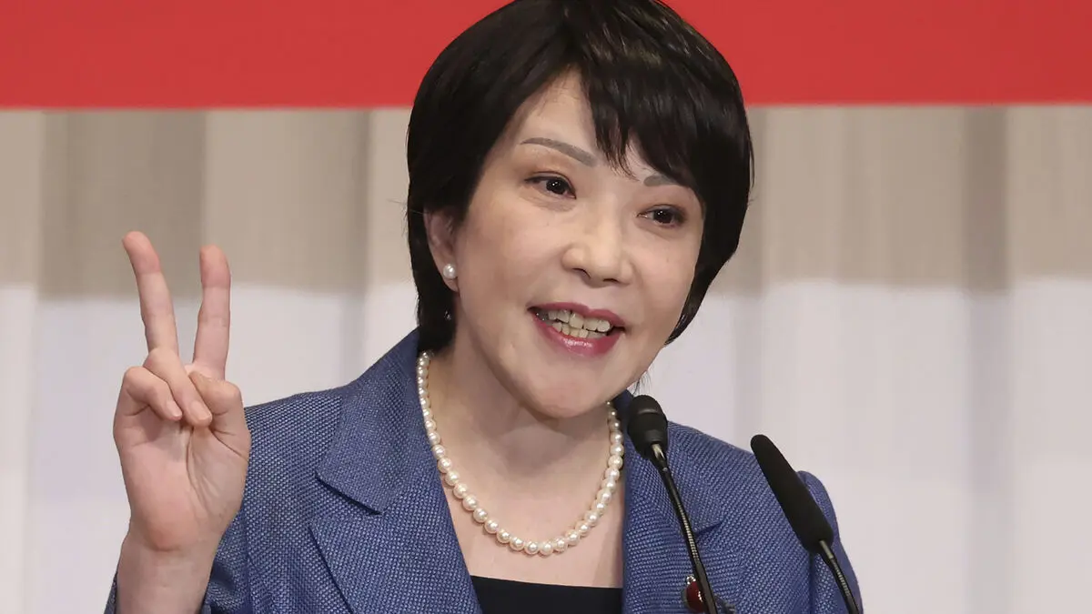 Sanae Takaichi Becomes Japan's First Female Prime Minister