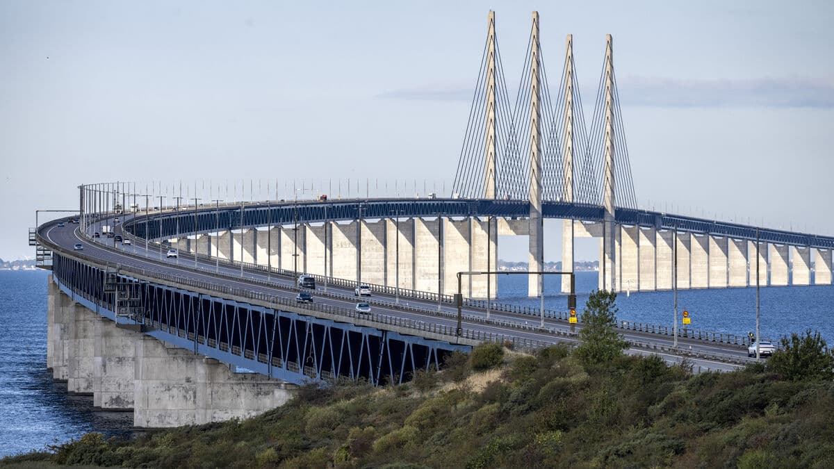 Öresund Bridge sets traffic record for second year in a row in 2025