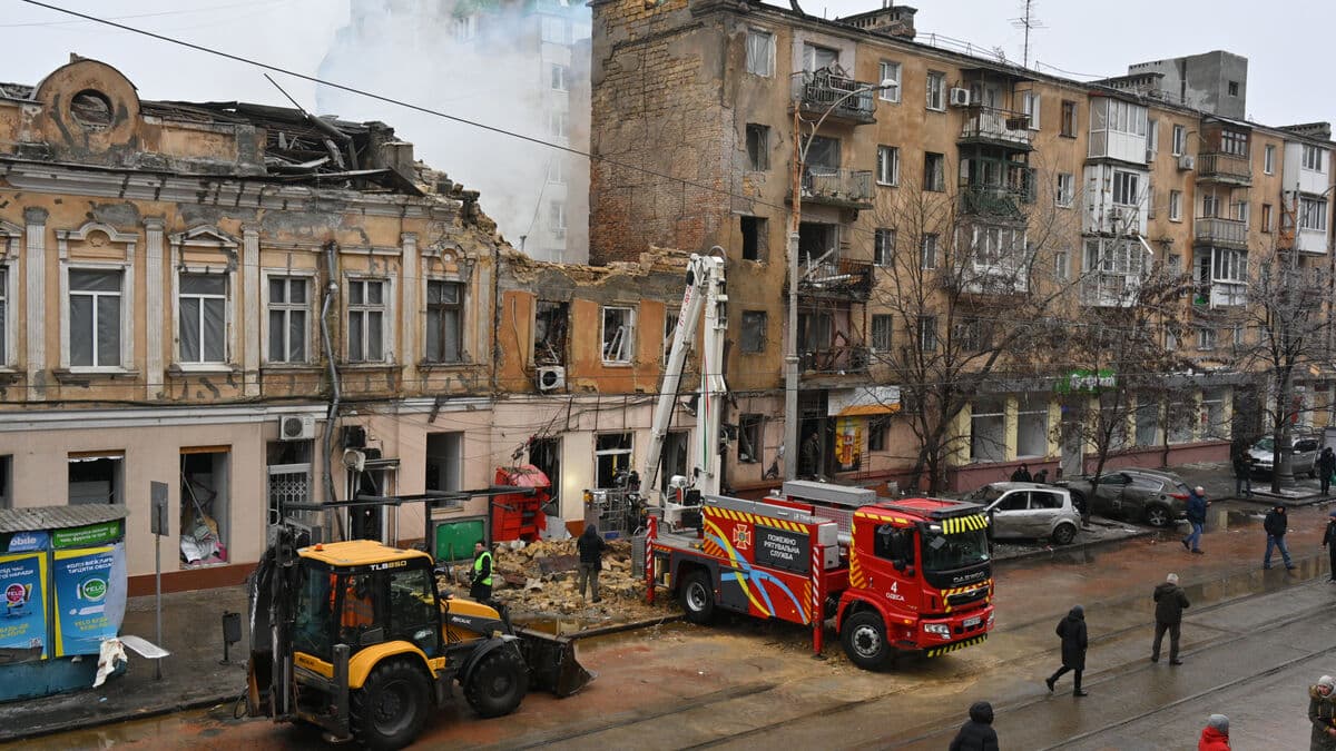 Deadly drone attack on Ukrainian Odesa kills at least six civilians