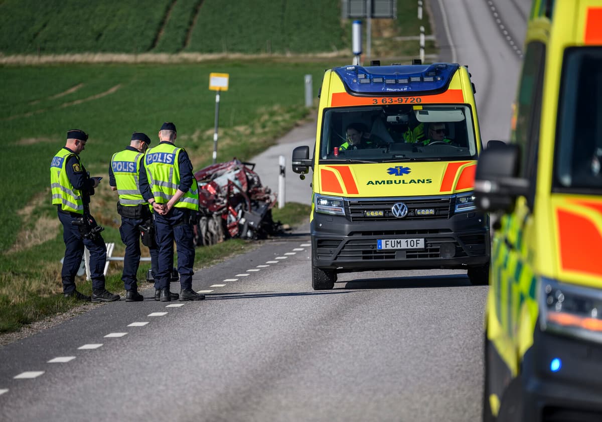 Man dies in head-on collision outside Höör