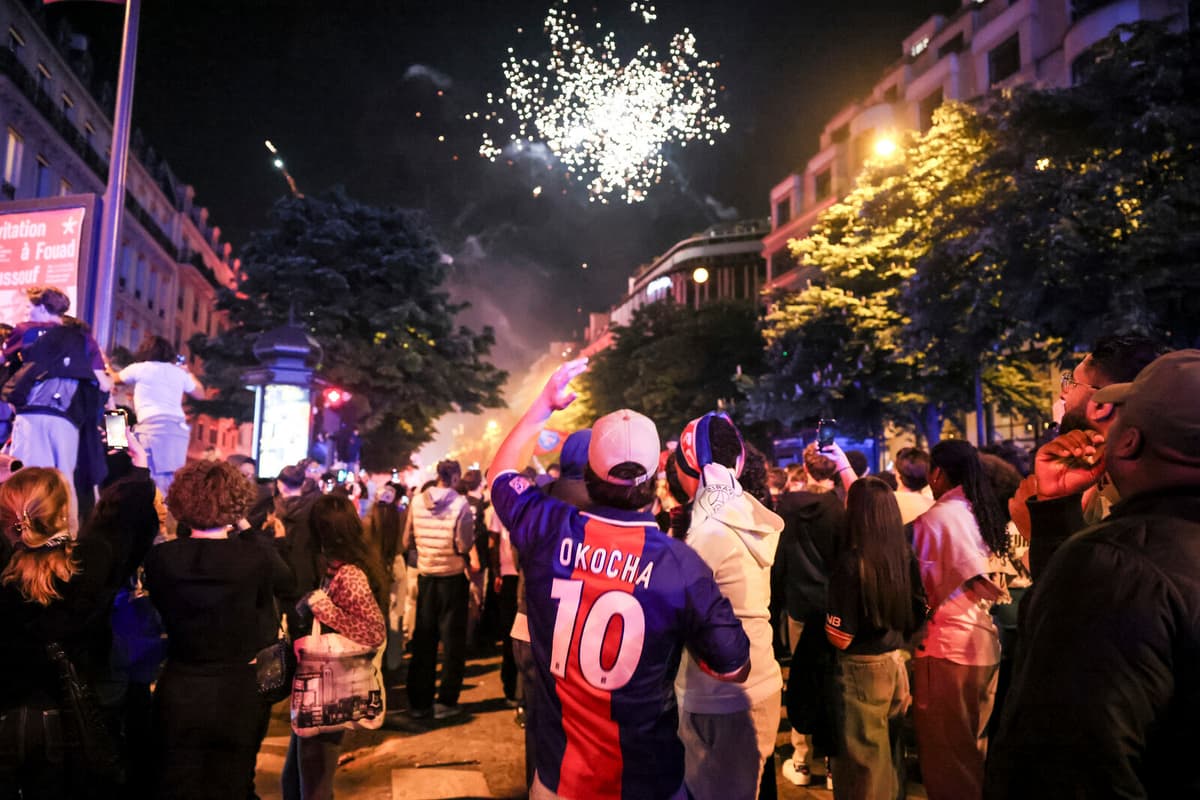 Three Hospitalized After PSG Fans Celebrate Champions League Final Berth