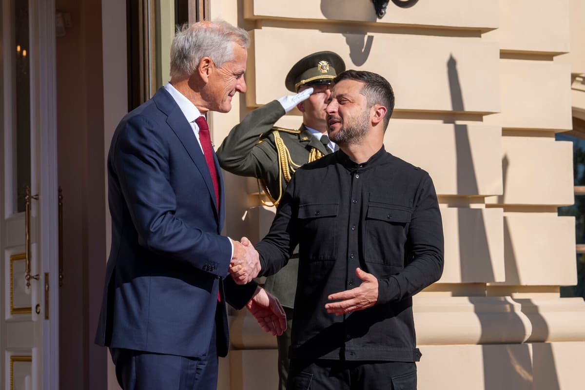 Støre Meets Zelenskyj in Kyiv, Pledges Continued Support for Ukraine