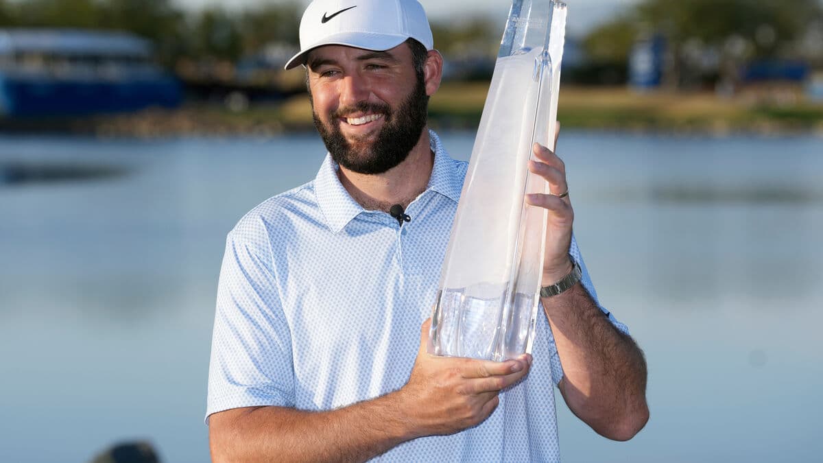 Scottie Scheffler takes 20th victory, joins golf legends