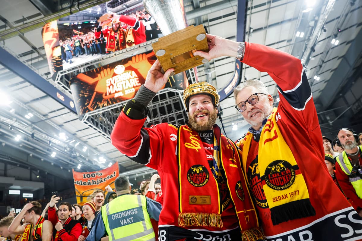 Linus Omark Ends Luleå Career After Winning European Championship Gold