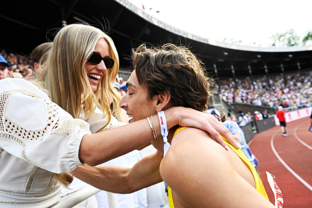 Duplantis and Almgren Celebrate Record-Breaking Night with Bolt