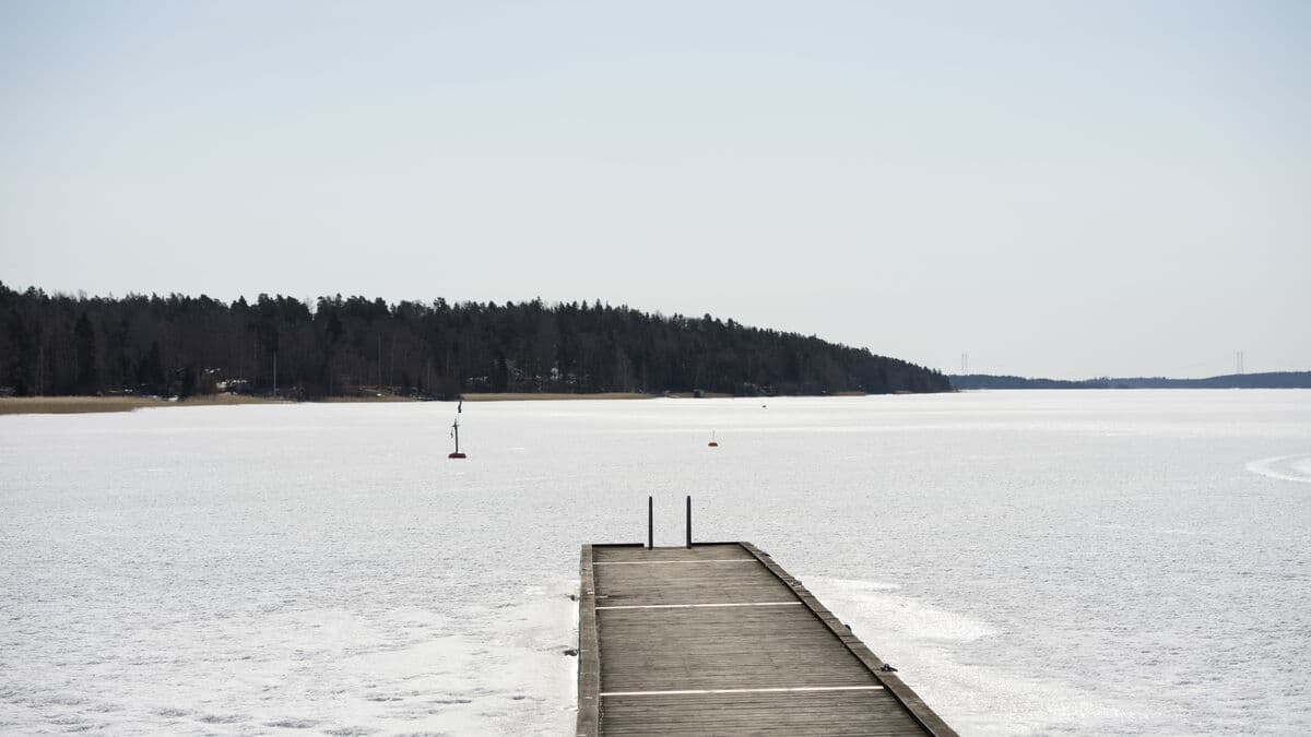Stay on land - many ice conditions are uncertain despite the cold