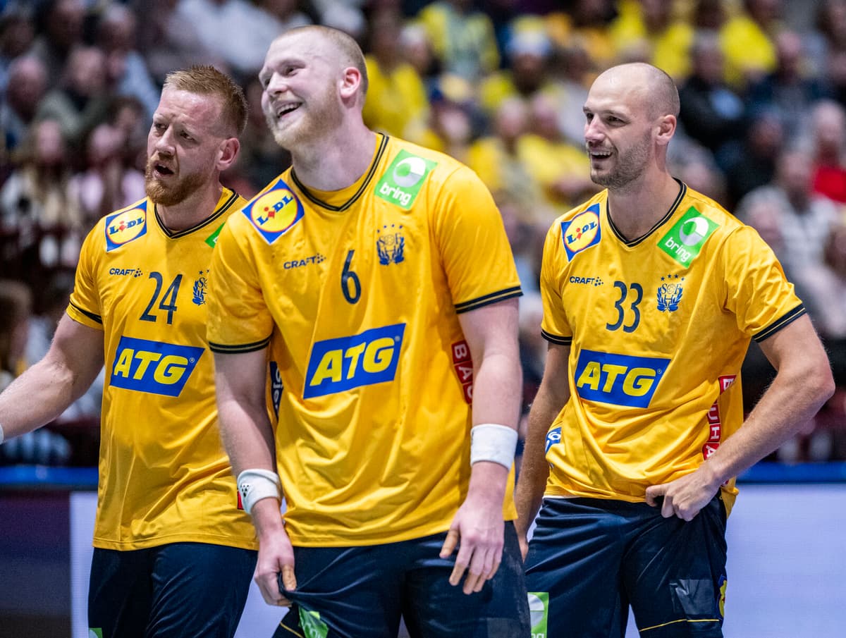 Sweden to Face Croatia in 2026 European Handball Championship Group Stage