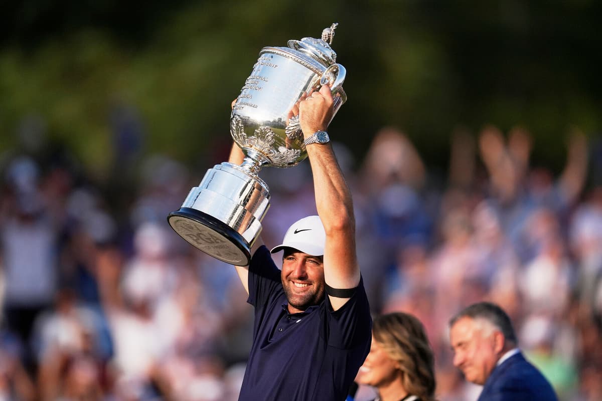 Scottie Scheffler Wins PGA Championship as Alex Norén Falls Short