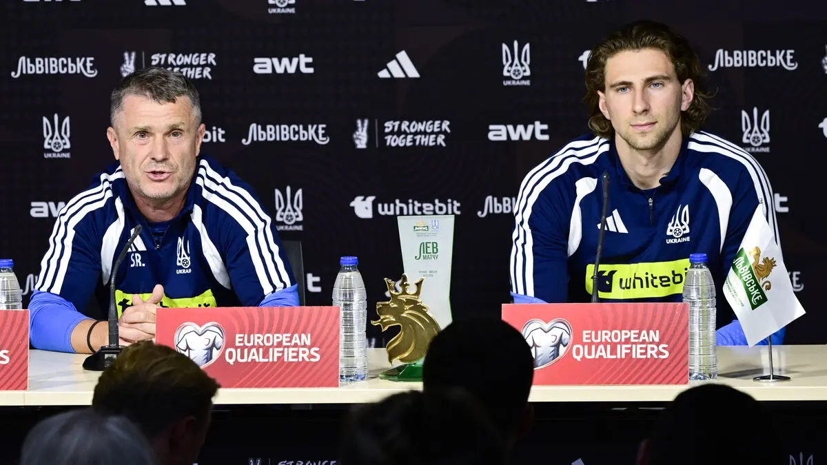 Rebrov: We must do something for the people ahead of playoff semi-final against Sweden