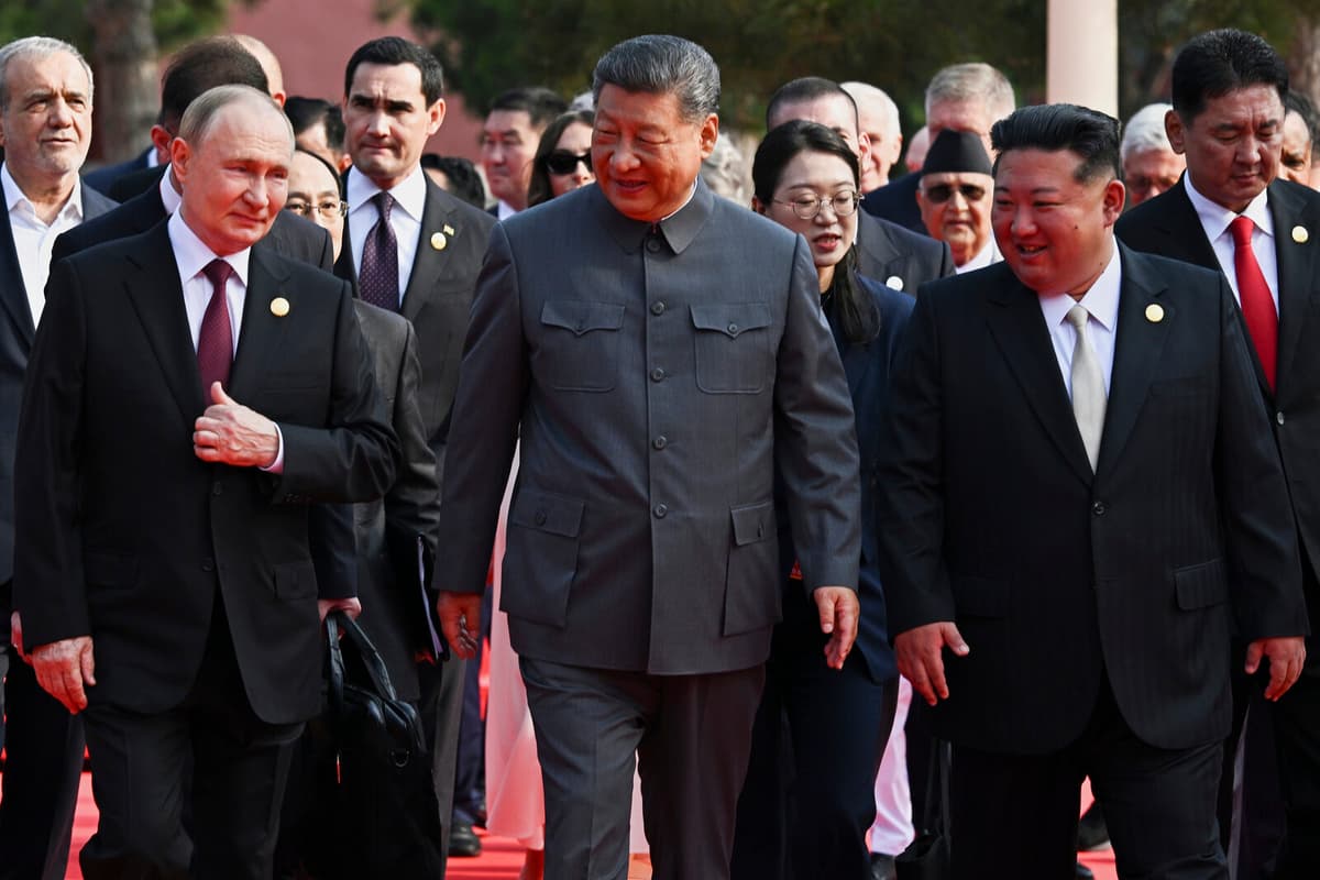 Kim, Putin, and Xi Attend China's Military Parade Unveiling New Weapons