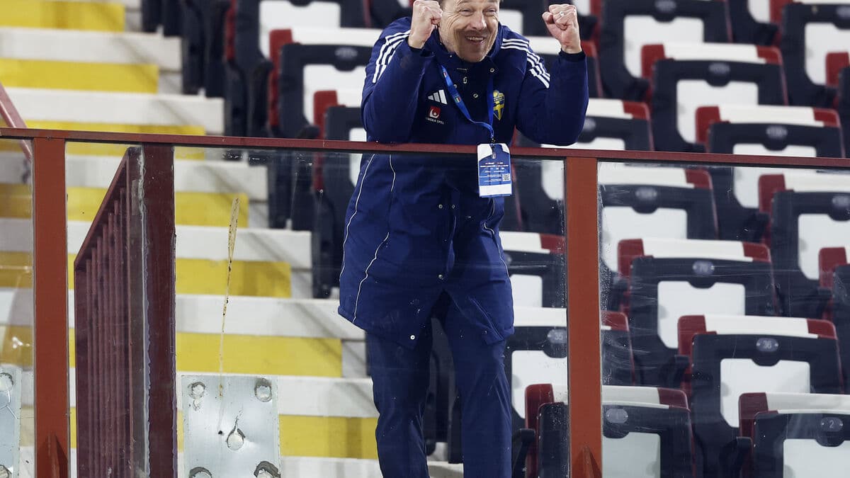 Tony Gustavsson coached from the stands despite everything