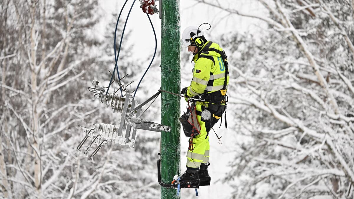 After the storms, electricity customers receive 193 million kronor in interruption compensation