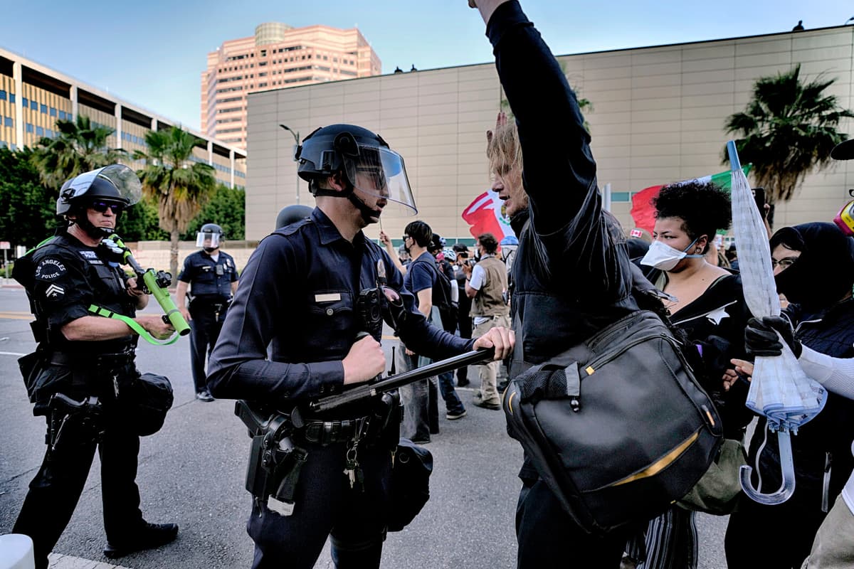 Trump Deploys Marines and National Guard Amid Los Angeles Protests