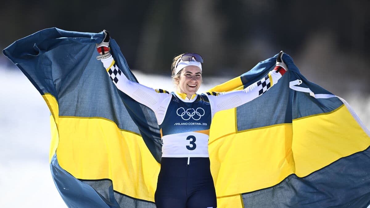 Partner after Ebba Andersson's 5,000 gold medal: The tears came