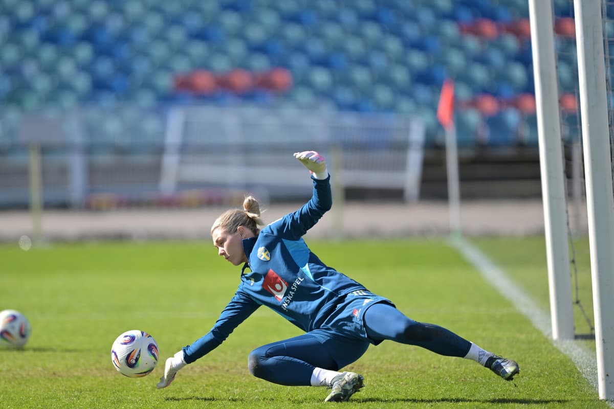 Jennifer Falk Faces Goalkeeping Challenge as Sweden Prepares for Euro 2024